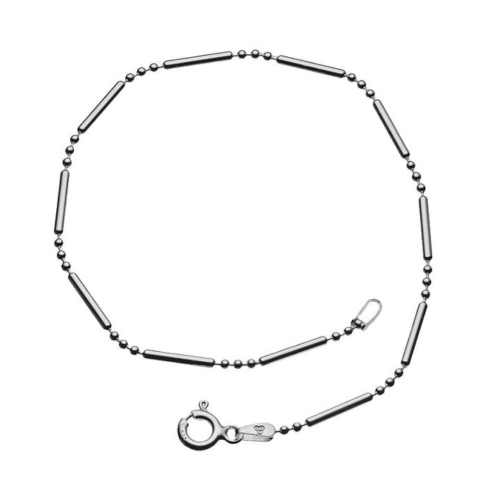 Sterling Silver  3 And 1 7-in. Chain Bracelet, Women's, Size: 7, Grey