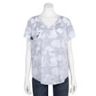 Juniors' Grayson Threads Relaxed Star Graphic Tee, Teens, Size: Small, White Oth