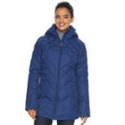 Women's Hemisphere Hooded Quilted Packable Down Jacket, Size: Xl, Brt Blue