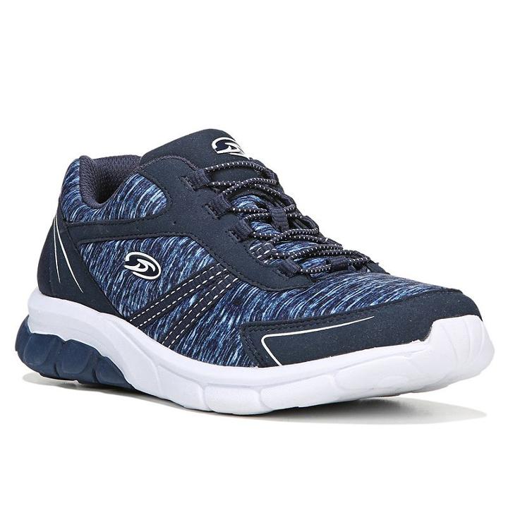 Dr. Scholl's Brilliant Women's Walking Shoes, Size: Medium (6.5), Dark Blue