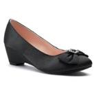 So&reg; Donia Girls' Dress Wedges, Size: 4, Black