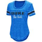 Women's Campus Heritage Duke Blue Devils Double Stag Tee, Size: Medium (navy)