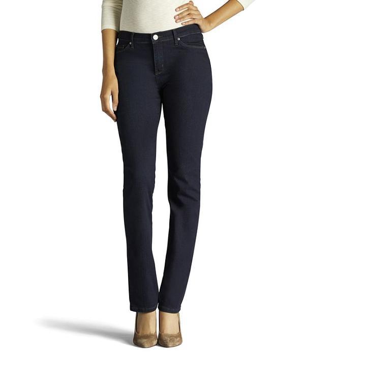 Women's Lee Slim Fit Jeans, Size: 6 Avg/reg, Blue