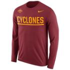 Men's Nike Iowa State Cyclones Legend Staff Sideline Dri-fit Long-sleeve Tee, Size: Xxl, Ovrfl Oth