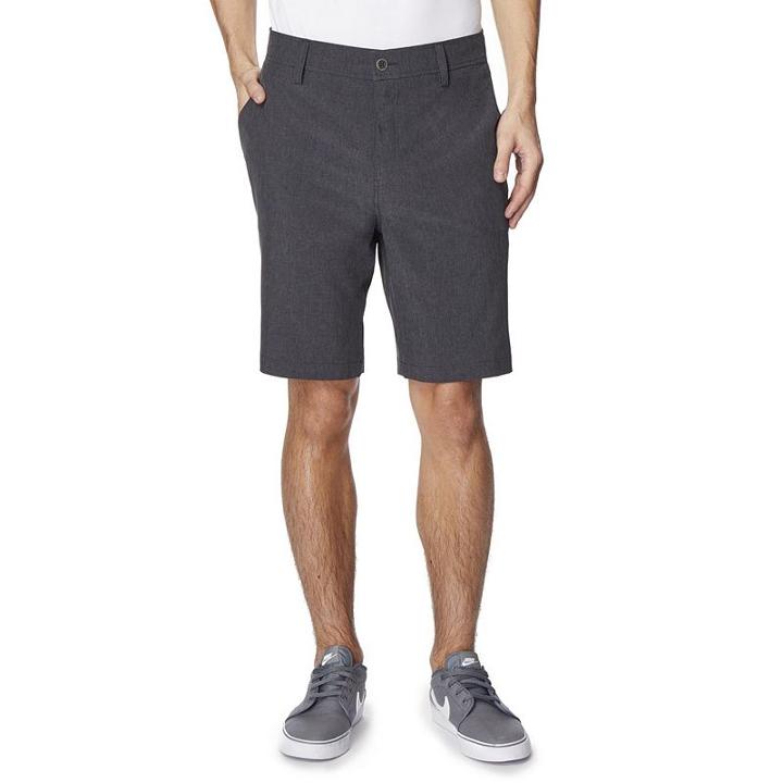 Men's Coolkeep Classic-fit Stretch Performance Flat-front Shorts, Size: 40, Grey Other