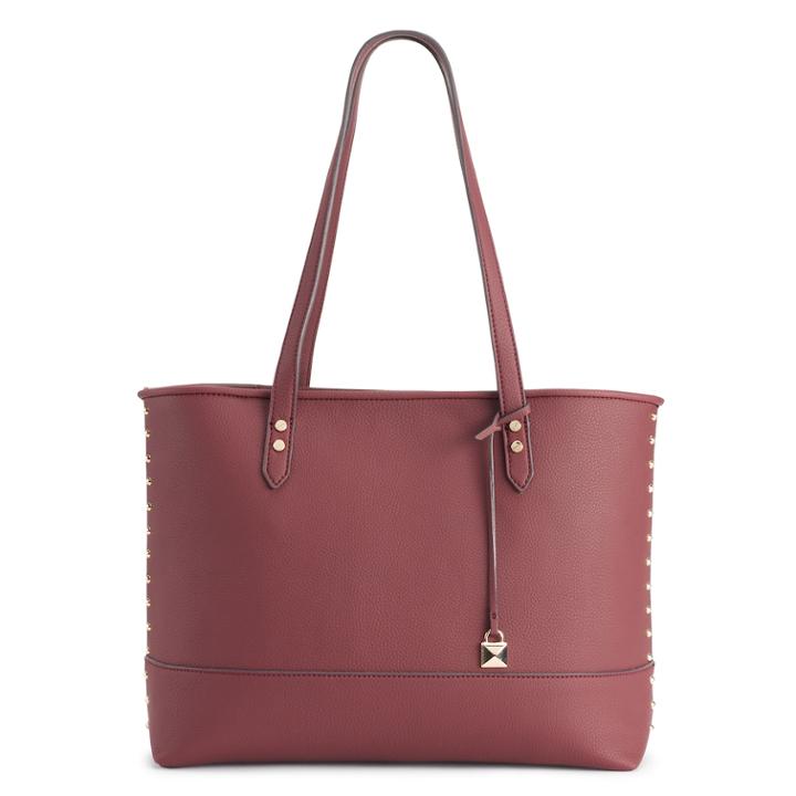 Jennifer Lopez Bianca Tote, Women's, Dark Red