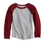 Toddler Boy Jumping Beans&reg; Thermal Raglan Top, Size: 3t, Light Grey