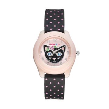 Limited Too Kids' Black Cat Polka-dot Watch, Girl's, Size: Small
