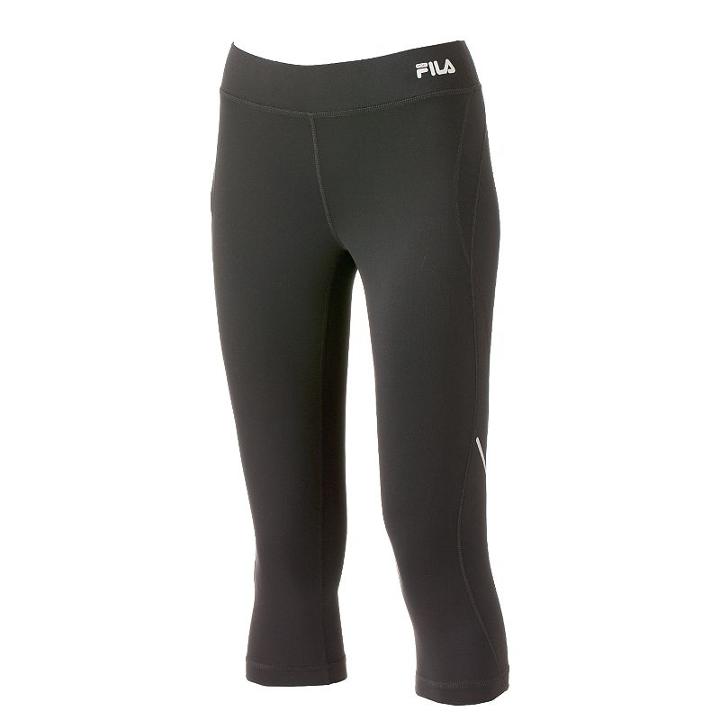 Women's Fila Sport&reg; Pocket Reflector Skimmer Capris, Size: Xl, Grey