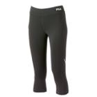 Women's Fila Sport&reg; Pocket Reflector Skimmer Capris, Size: Xl, Grey