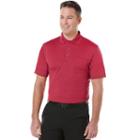 Big & Tall Grand Slam Airflow Solid Pocketed Performance Golf Polo, Men's, Size: 2xb, Med Red