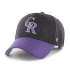 Men's '47 Brand Colorado Rockies Mvp Hat, Black
