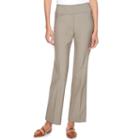 Women's Elle&trade; Wide-leg Dress Pants, Size: 14, Lt Brown