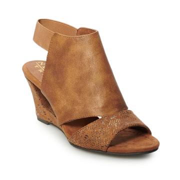 New York Transit Company Valiant Effort Women's Wedges, Size: Medium (9), Brown