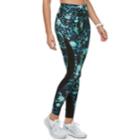 Women's Nike Power Training Side Panel Tights, Size: Large, Med Blue