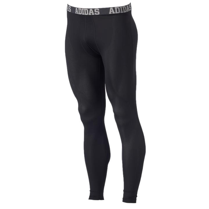 Men's Adidas Ultratech Climacool Base Layer Pants, Size: Large, Black