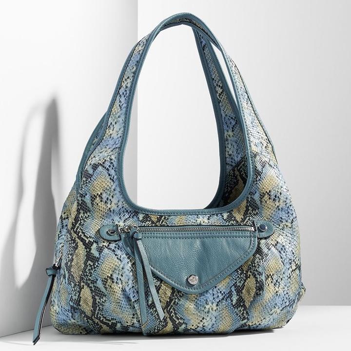 Simply Vera Vera Wang Sidekick Satchel, Women's, Brt Green