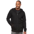 Big & Tall Tek Gear&reg; Ultra Soft Heathered Fleece Hoodie, Men's, Size: 4xb, Black