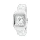 Peugeot Women's Crystal Watch - 7062wt, White, Durable