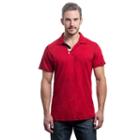Men's Lee Classic-fit American Flag Polo, Size: Xl, Red