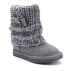 Jumping Beans&reg; Bernice Toddler Girls' Boots, Size: 10 T, Med Grey