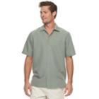 Men's Batik Bay Regular-fit Soft-touch Button-down Shirt, Size: Xl, Green