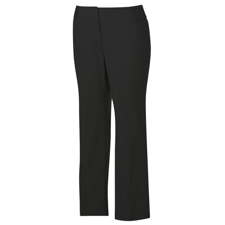 Juniors' Plus Size Joe B Bootcut Pants, Teens, Size: 22 W, Black