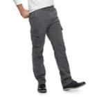 Big & Tall Sonoma Goods For Life&trade; Regular-fit Flexwear Stretch Cargo Pants, Men's, Size: 48x29, Grey