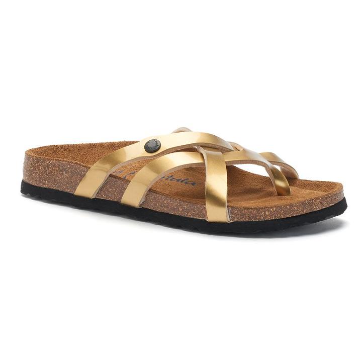 Betula Vinja Women's Sandals, Size: Medium (8), Gold