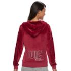 Women's Juicy Couture Velour Graphic Jacket, Size: Medium, Red
