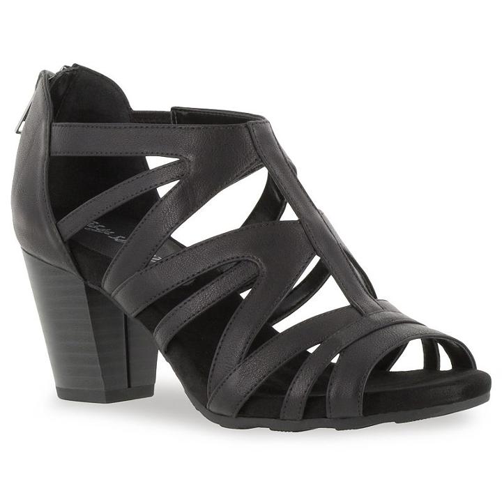 Easy Street Amaze Women's High Heel Sandals, Size: 10 N, Black