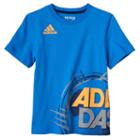 Boys 4-7x Adidas Sports Wrap-around Graphic Tee, Boy's, Size: 7x, Med Blue