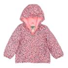 Girls 4-6x Oshkosh B'gosh&reg; Printed Fleece-lined Midweight Jacket, Size: 4, Pink