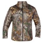 Men's Realtree Earthletics Modern-fit Camo Microfleece Jacket, Size: Large, Brown Over