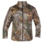 Men's Realtree Earthletics Modern-fit Camo Microfleece Jacket, Size: Large, Brown Over