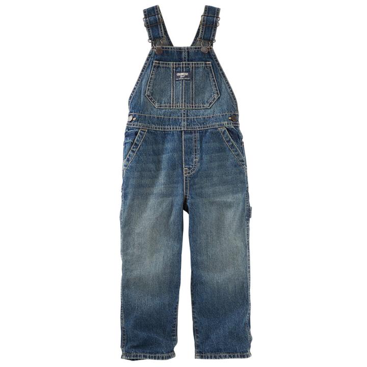 Baby Boy Oshkosh B'gosh&reg; Denim Overalls, Size: 24 Months, Blue Other