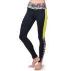 Women's Soybu Flex Core High Rise Yoga Leggings, Size: Large, Dark Grey