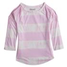 Girls 7-16 & Plus Size Mudd&reg; Crochet Trim Cold Shoulder Tee, Size: 12, Lt Purple