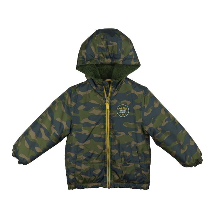 Boys 4-7 Carter's Camouflage Midweight Jacket, Size: 5-6, Green Oth