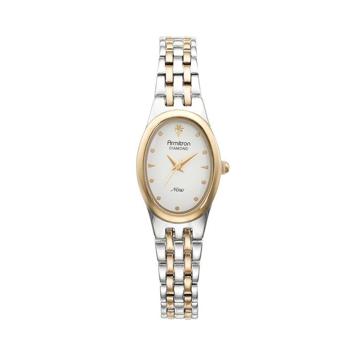 Armitron Now Women's Two Tone Watch - 75/5196svtt, Multicolor