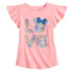 Disney's Minnie Mouse Girls 4-7 Love Tee By Jumping Beans&reg;, Size: 6, Light Pink