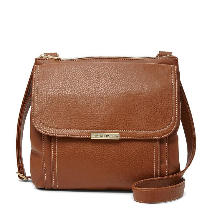 Relic Kenna Crossbody Bag, Women's, Med Brown