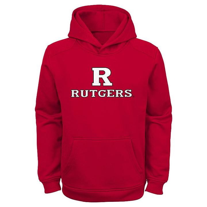 Rutgers Scarlet Knights Performance Fleece Hoodie - Boys 4-7, Boy's, Size: Large, Red