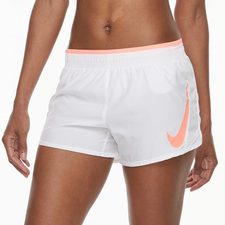 Women's Nike 10k Gx 2 Running Shorts, Size: Xs, White
