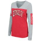 Women's Campus Heritage Unlv Rebels Distressed Graphic Tee, Size: Xxl, Red