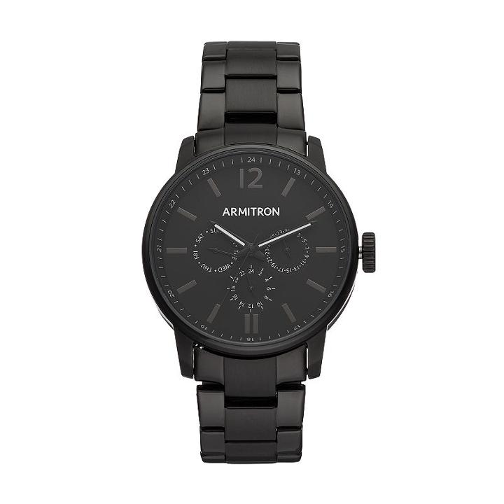 Armitron Men's Stainless Steel Watch - 20/5218bkti, Size: Large, Black
