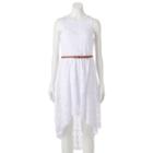 Juniors' Lily Rose High-low White Lace Dress, Girl's, Size: Small, White Oth