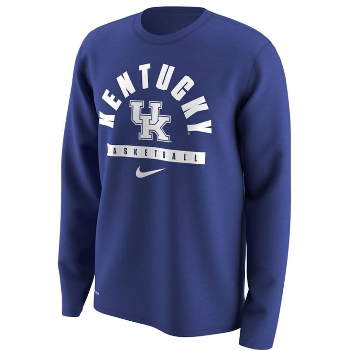 Men's Nike Kentucky Wildcats Legend Basketball Tee, Size: Medium, Blue