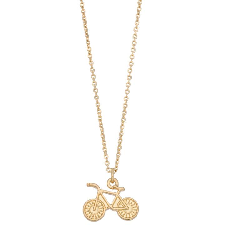 Lc Lauren Conrad Bicycle Pendant Necklace, Women's, Gold