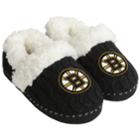 Women's Boston Bruins Moccasin Slippers, Size: Small, Multicolor